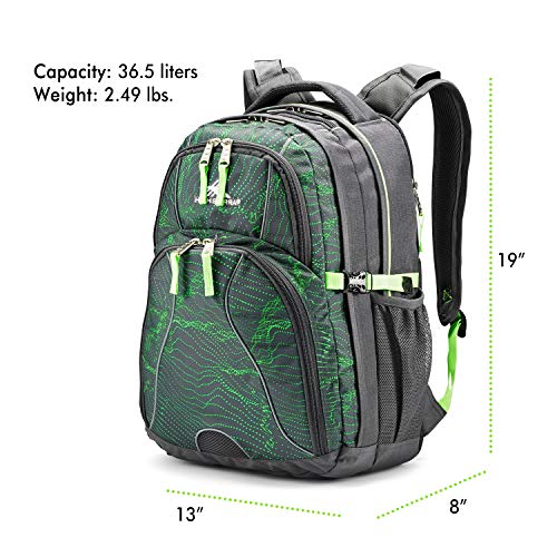 image for High Sierra Swerve Laptop Backpack, 17-inch Laptop Backpack for High S