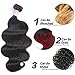 Darlena 8A Brazilian Hair 3 Bundles Body Wave 20 22 24 Inch Virgin Human Hair Bundles Brazilian Hair Weave Total 300 Grams Natural Color