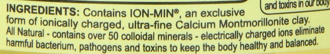 Ion Charged Terramin Mega-Mineral Supplement & Internal Detoxifier/Cleanser, 1-Pound Powder Jar: Health & Personal Care