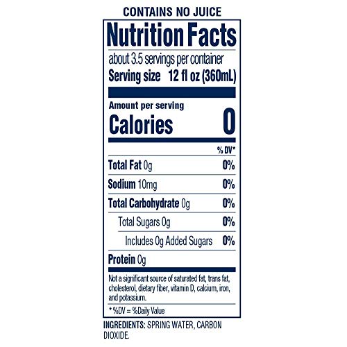 Crystal Geyser Unflavored Flavored Sparkling Spring Water, No