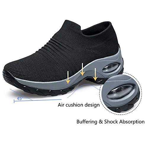 Womens-Running-Sports-Shoes-Air-Shock-Absorbing-Mesh-Lightweight-Breathable-Gym-Walking-Sneakers-Breathable-Slip-On-Trainers-Black-Gray-Purple-Red-White-3-10-UK-35-44-EU