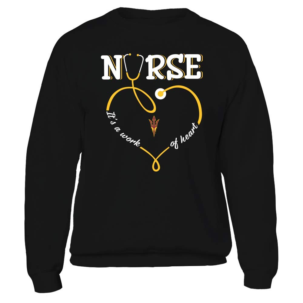  Arizona State Sun Devils Nurse Work Of Heart T Shirt
