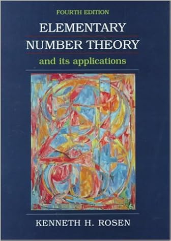 Elementary Number Theory And Its Applications 4th Edition Rosen Kenh 9780201870732 Books