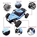 Fistone RC Car 2.4G High Speed Racing Cars 1:16 Iron Radio Control Monster Truck Rock Off-Road Vehicle Buggy Hobby Electronic Game Toys Model (Blue)