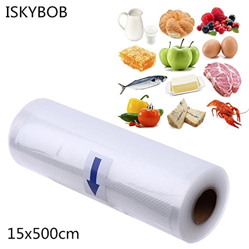 Click Here to See More Images GreenSun(TM) A Roll Of Food Magic Seal Vacuum Bag Vacuum Sealer Food Storage Bags Food Saver