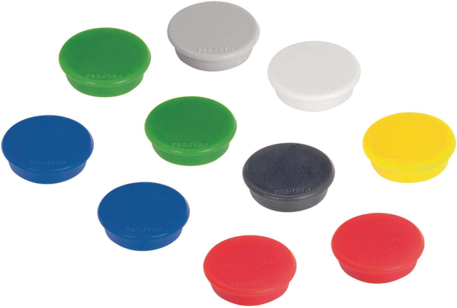 10x Franken Holding Magnet 32 mm, 800 g Assorted