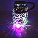 Sogrand Mercury Electroplating Solar Glass Jar, 4 Color 8 LED Copper Wire, Copper Finish Cap, Solar Lights Outdoor, Thick Hanger