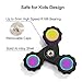 Opard Tri Fidget Spinner R188 Central Bearing 5 Minutes Super Long Al-Alloy Hand Spinning Toy for Child and Adult (Super Long Spinning)
