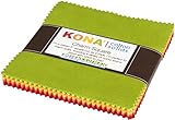 Christa Watson Kona Cotton Solids Designer Palette Series Charm Square 42 5-inch Squares Charm Pack Robert Kaufman Fabrics CHS-399-42