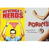 Naughty 80's Revenge of the Nerds: Panty Raid Edition + Porky's ... DVD Fun Comedy movie 2 Pack Set