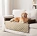Quick Fit Wubba Reversible Pet Bed Sofa Couch Cover for Dogs, 45×34, Chocolate-Naturalthumb 1