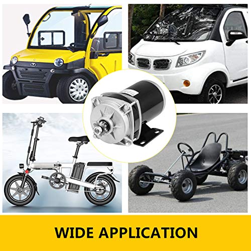 Mophorn 36 Volt 800 Watt Gear Reduction Electric Motor 11 Tooth Sprocket Rated Speed: 500RPM for electric ATV QUAD TRIKE GO-KART or DIY - Thumbnail 7