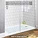 OTHWAY Non-Slip Soft Rubber Bathtub Mat Bathroom Bathmat Strong Suction Cups