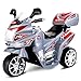 Costzon 3 Wheel Kids Ride On Motorcycle 6V Battery Powered Electric Toy Power Bicycle New Gray