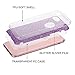 Hanlesi iPhone 7 Case, Shiny Gradient Bling Series Case Hard Silicone Three-in-one Gradient Solid Color Shiny Phone Protection Shell for Apple iPhone 7 4.7 inch
