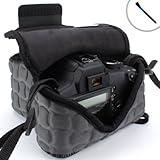 Protective DSLR Camera Sleeve for Protection from Bumps and Drops with Scratch Resistant Material and Lightweight Design by USA GEAR - Works With Pentax K-70 , K-S2 , K-3 and More Digital SLR Cameras