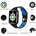 Smart Watches, JACSSO Touch Screen Bluetooth Smartwatch with Camera, Android Smart Watch/Sport Smart Wrist Watch Compatible Android Samsung LG Phones iOS iPhone Men Women (Included 8G Memory Card)