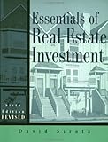 Essentials of Real Estate Investment, Sirota, David, 0793148855