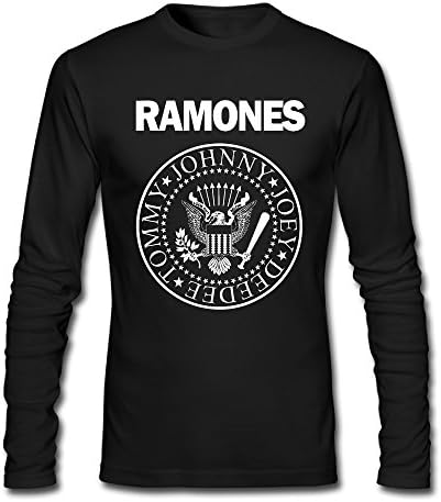 Long Sleeve Men' Ramones Logo T-shirts Personalized T Shirts Colleges Homelike