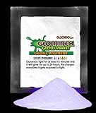 Glominex Glow in the Dark Pigment 1 oz - Invisible Day Purple - AD257