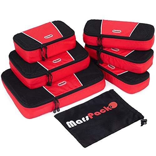 Packing Cubes 5 Set 7 Set Travel Organizers How2Beach