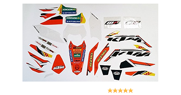 NEW OEM KTM FACTORY ENDURO GRAPHICS 200 