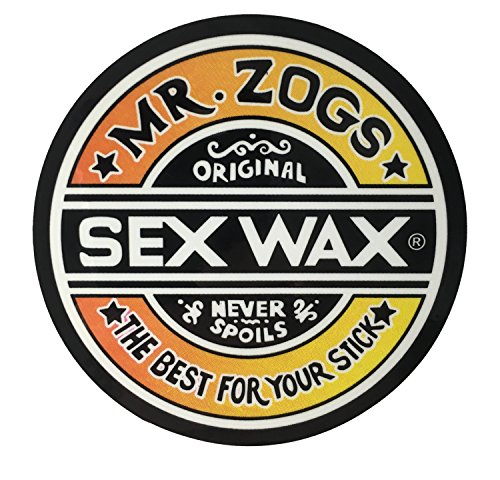 Sex Wax Original 3" Circular Decal Sticker