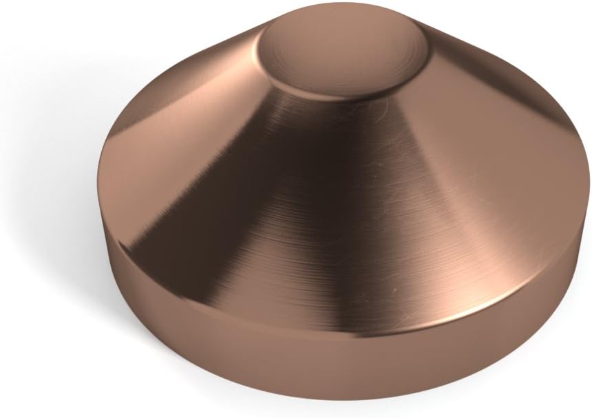 Willy's Marine Hardware Copper Half-Cone Metal Piling Cap