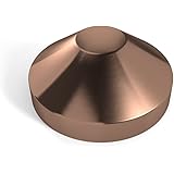 Willy's Marine Hardware Copper Half-Cone Metal Piling Cap