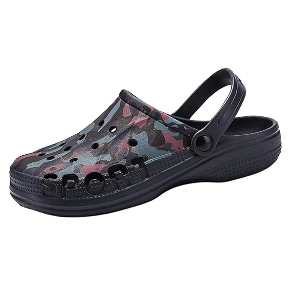 Kaister Herren Clogs Pantoletten Slip On Outdoor Hausschuhe Freizeit Mesh Strand Sandale Sommer Loch Schuhe Sandalen atmungsa