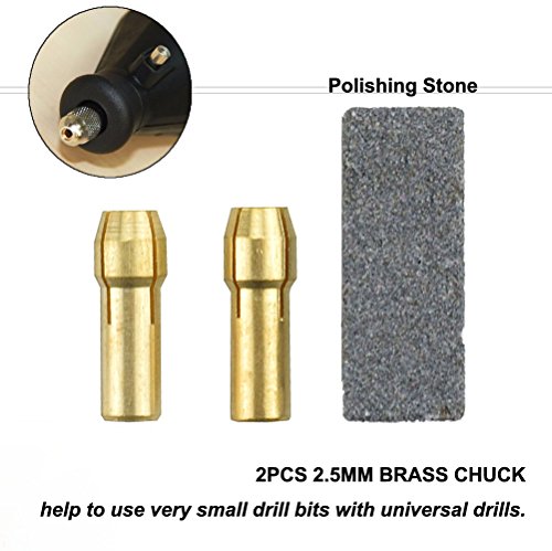 image for Rotary Tool Accessory Bit Sanding Set for Grinding Polishing Cutting 1