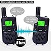 Walkie-Talkies-Wireless-Interphone-22-Channel-FRSGMRS-2-Way-Radio-2-miles-up-to-3-Miles-UHF-Handheld-Walkie-Talkies-for-KidsBusiness-Outdoor-Use-1-pair-Black
