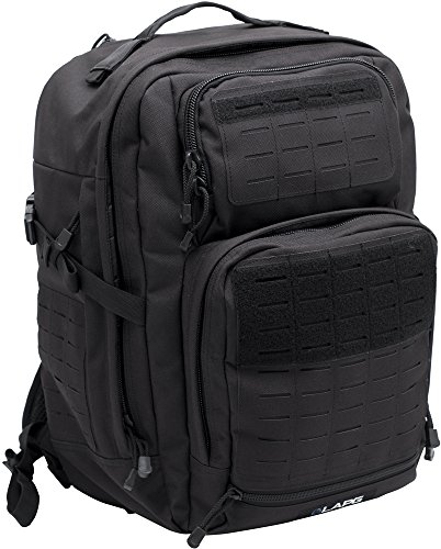 LA Police Gear Atlas 24 Hour Tactical Backpack - Black