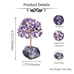 CrystalTears Amethyst Crystal Tree Natural Reiki
