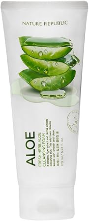 fresh herb aloe cleansing foam