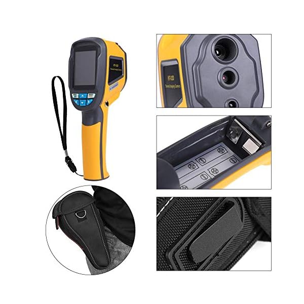 HT-02D Handheld IR Infrarot Wärmebildkamera Farbdisplay 1024p 32x32 Auflösung Wärmebildkamera für Elektriker und… – Bild 5