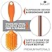 Belgoff Bottle Brush - Bottle Scrubbing Silicone Kitchen Cleaner For Washing Glass - Baby Bottles - Plastic Narrow Neck Water Sport Bottles Tumblers Thermoses Dishes with Long - Non-Grip Handle