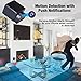 WiFi Hidden Camera Wall Charger Covert Camera WEMLB HD 1080P Wireless Portable Security Camera Lens Support Left/Right 180° Rotation with Motion Detection