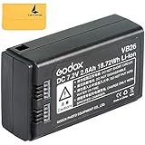 Godox VB26 Li-ion Battery Compatible for Godox V1-S V1-N V1-C V1-F V1-O V1 Round Head Camera Flash