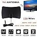 TV Antenna 2020 Newest HD Digital TV Antenna,Indoor Digital TV Antenna with 120 Miles Long Range -Support 4K 1080p /TV Antenna Amplifier