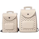 Woda Bag The Ultimate EVA Backpack | Washable, Lightweight and Durable | Zipper Pocket Dry Bag, For Beach, Pool, &amp; Boat (Sand, Mini Woda Bag)