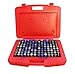 125 Pc M4 .626 - 0.750'' Steel Plug Pin Gage MINUS Gauges Metal Set -.0002