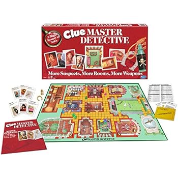 Winning MovesClue Master Detective - Board Game, Multi-Colored