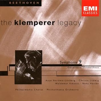 The Klemperer Legacy (Beethoven: Sinfonie 9) - Christa Ludwig, Valdemar  Kmentt, Hans Hotter, Aase Nordmo-Lovberg, Ludwig Van Beethoven, Otto  Klemperer, Philharmonia Orchestra: Amazon.de: Musik