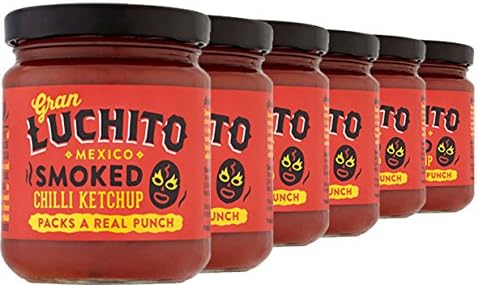 Gran Luchito Mexican Chipotle Ketchup 210g (Pack of 6)