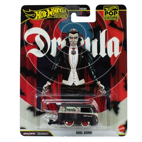 Carro Hot Wheels Auto Cultura Volkswagen Kool Kombi, Veículo Metalizado para Coleção, Detalhes e Acabamento Premium, para Crianças a Partir de 3 Anos