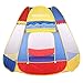 Truedays® Play Tent Hut Ball Pit Toys Indoor&outdoor Meshing for Child Safe Visibility, 59''×59''×45.3''