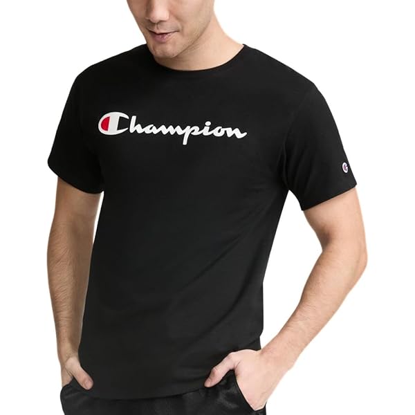 Champion Men's Athletic T-Shirt – Lightweight, Moisture-Wicking