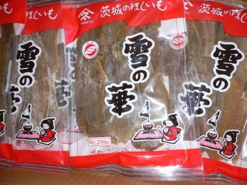 Amazon 茨城県産干しいも 雪の華 0ｇx5袋入り 高級フルーツ専門店 水梅屋 果物 通販