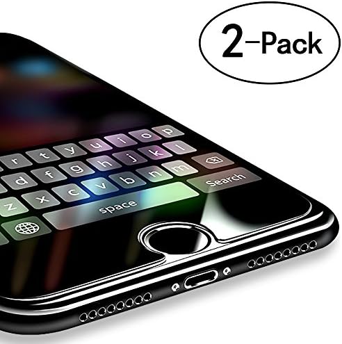 BYOBCREW [2 Pack] iPhone 7 Plus Screen Protector - Glass Guard Premium Tempered Glass Screen Protector, with Double Defense Technology for Apple iPhone 7 Plusi,Phone 8 Plus,6S Plus,6 Plus (5.5 inch)